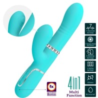 Pretty Love G-Spot Vibrator Multi-function Aqua Green