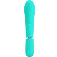 Pretty Love Thomas Vibrador Punto G Multifunción Verde Agua - Placer Intenso Garantizado