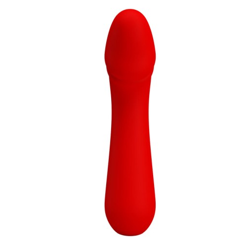 Pretty Love Cetus Rechargeable Red Vibrator