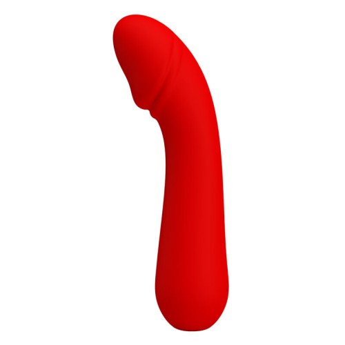 Pretty Love Cetus Rechargeable Red Vibrator