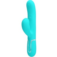 Pretty Love G-Spot Pearl Vibrator 3-in-1 Multifunction Green Water