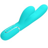 Pretty Love G-Spot Pearl Vibrator 3-in-1 Multifunction Green Water