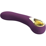 Vibrador Recargable Lila Ethan De Pretty Love Para Máximo Placer