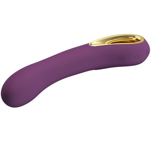 Vibrador Recargable Lila Ethan De Pretty Love Para Máximo Placer