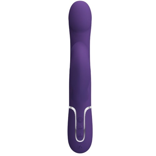 Pretty Love - Zalin Vibrador Rabbit Perlas 4 En 1 Morado