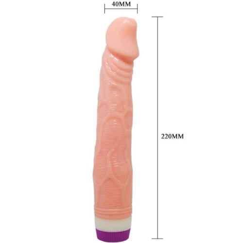 Baile Vibrador Realístico Natural 22 Cm Para Diversión Sensual