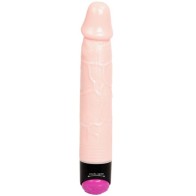 Dildo Colorido con Vibración y Rotación de 24 cm