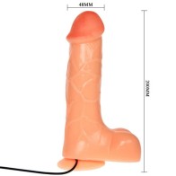 Realistic Vibrator with Suction Base 20cm