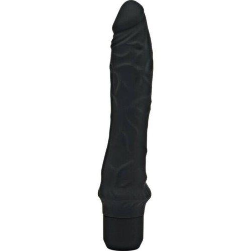 Classic Large Silicone Vibrator Black