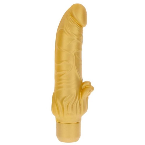 Vibrador Dorado Gold Dicker Stim para Placer Supremo