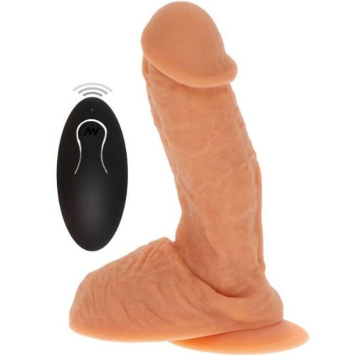 Dildo Vibrador Silicona Natural