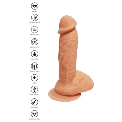 Vibrating Realistic Silicone Dildo