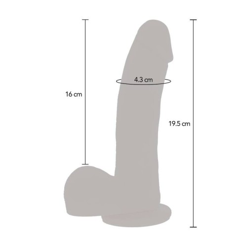 Dildo Empuje Magnético Pulsante Natural - Placer Realista