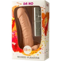 Dr. No Realistic 7 Inch Vibrator for Authentic Pleasure