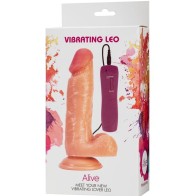 Leo Pene Realistico Vibrador 17 Cm