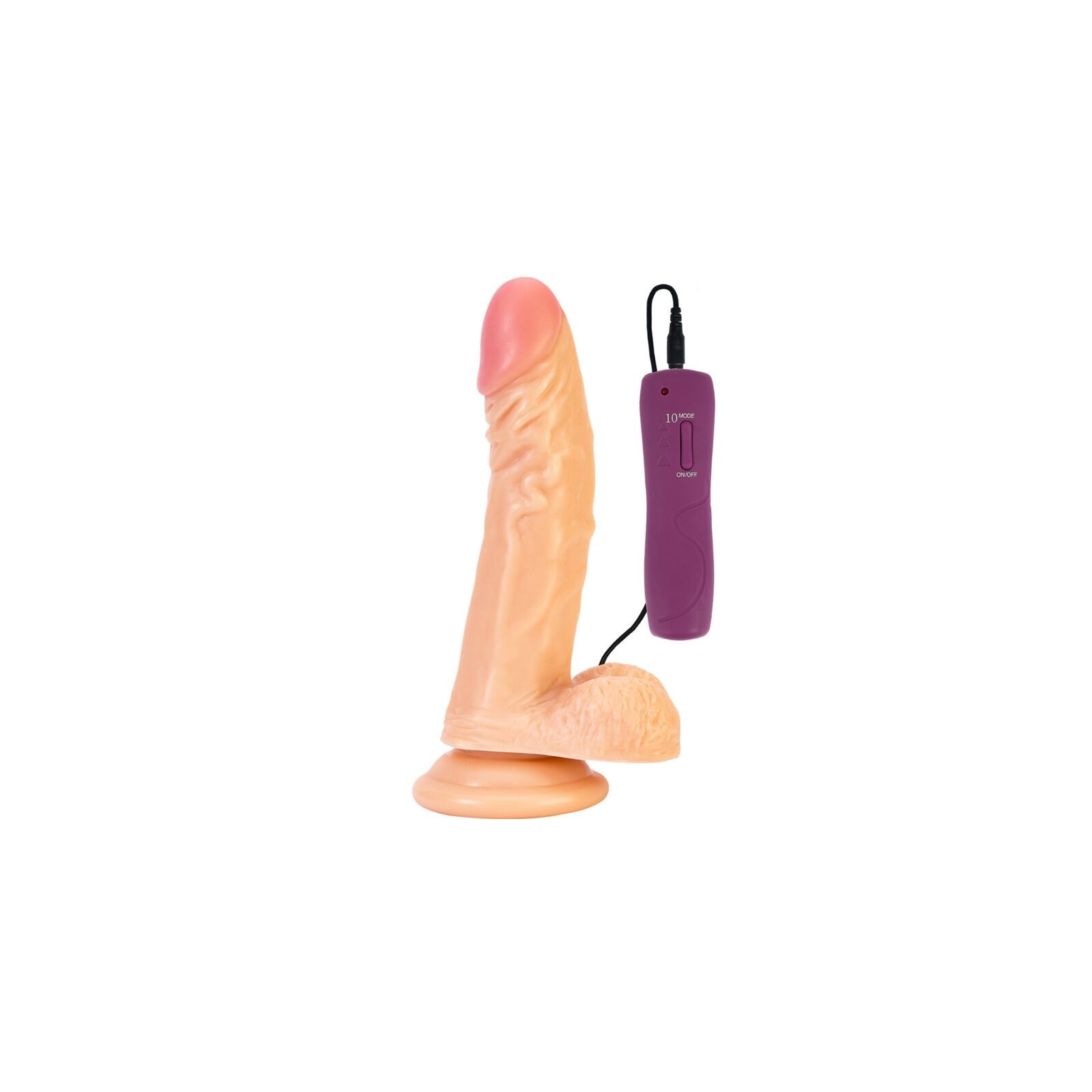 Enzo Pene Realista Vibrador 21 Cm para Placer Definitivo