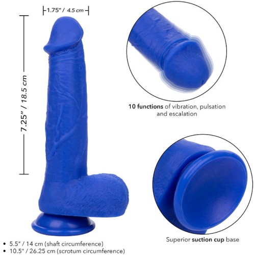 Dildo Vibrante Capitán Admiral Azul