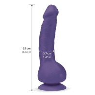 Greal 2 Realistic Vibrator Purple