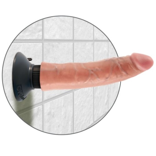 King Cock Realistic Vibrator 17.78 Cm - Ultimate Pleasure