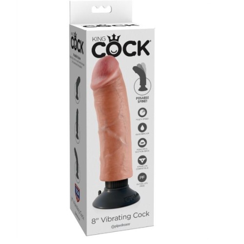 20.32 cm Realistic Vibrator