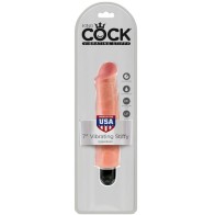 Realistic Stiffy Vibrator 17.8 cm Natural