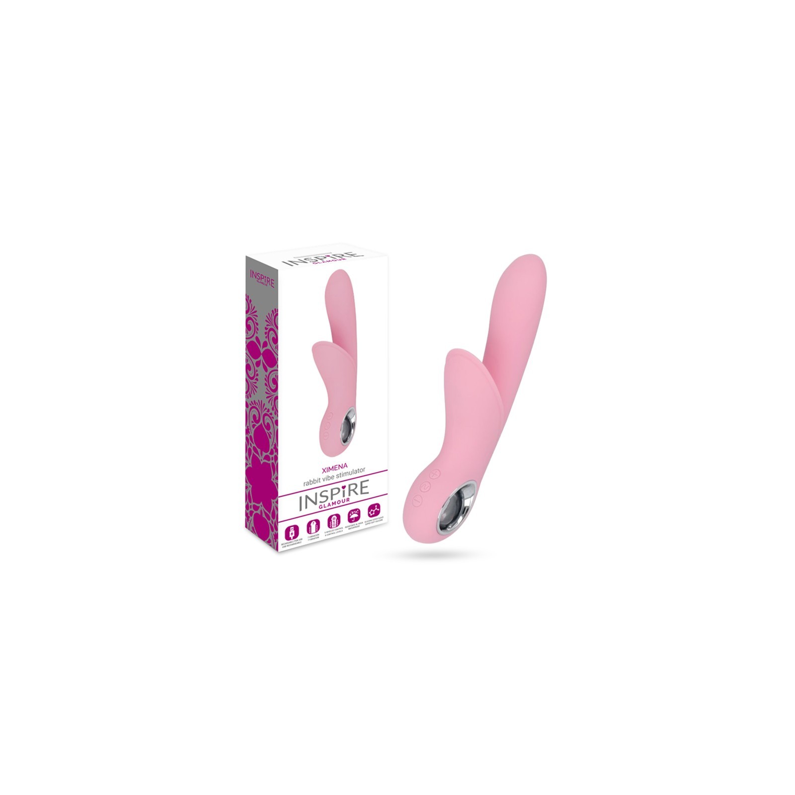 Glamour Ximena Rabbit Vibrator Pink