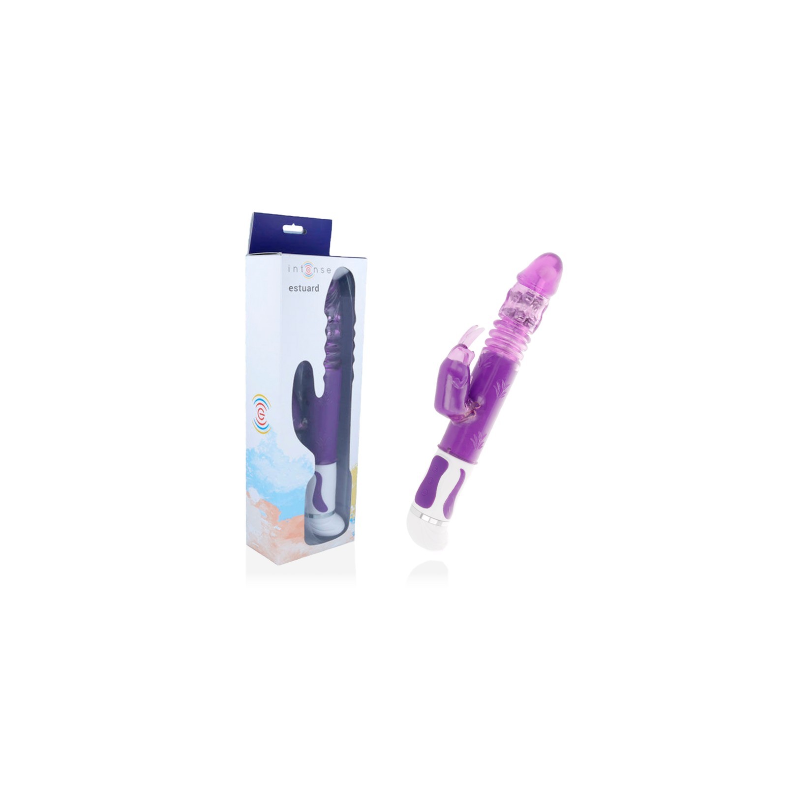 Intense Up&Down Rotating Vibrator in Purple