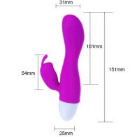 Pretty Love Vibrador Punto G Multifunción Morado