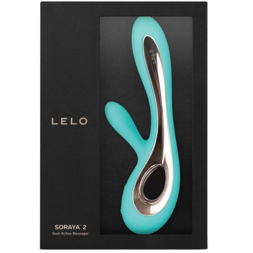 LELO Soraya 2 Vibrador Rabbit Verde Agua - Placer de Lujo