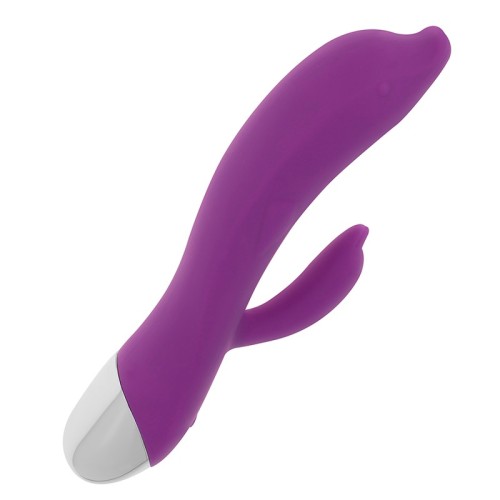 22cm Flexible Dolphin Vibrator for Ultimate Pleasure