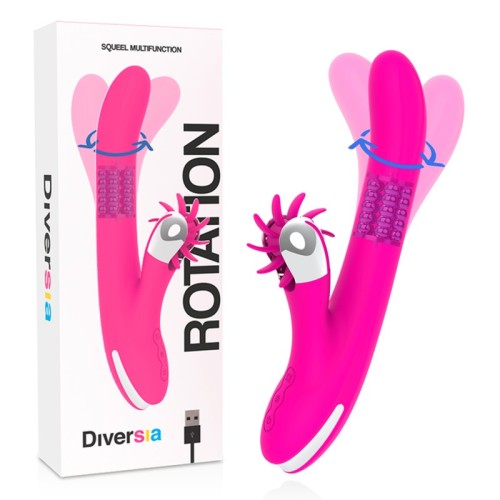 Vibrador Bunny Rotation 24 cm para el Placer Definitivo