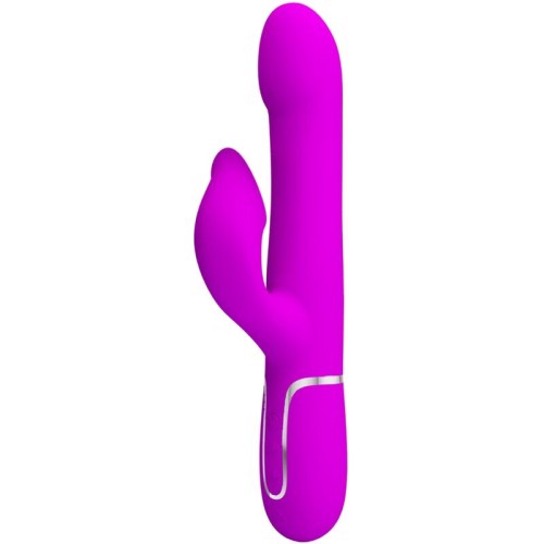 Pretty Love Vibrador Conejo Perlas Violeta - 7 Funciones de Vibración