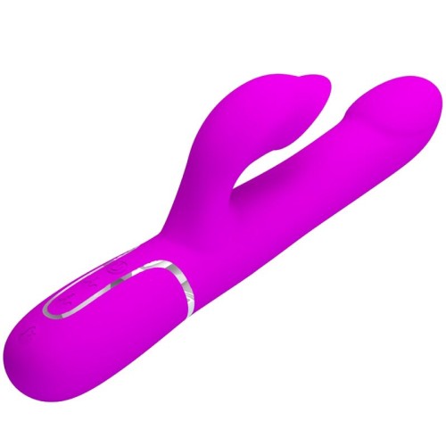 Pretty Love Vibrador Conejo Perlas Violeta - 7 Funciones de Vibración