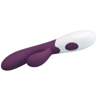 Pretty Love Alvis G-Spot & Rabbit Vibrator Purple