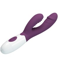 Pretty Love - Andre Rabbit Vibrator & G-Spot Stimulator Purple