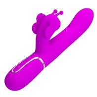 Pretty Love Vibrador Conejo Multifuncional 4 En 1