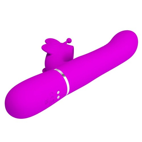 Pretty Love Vibrador Conejo Multifuncional 4 En 1