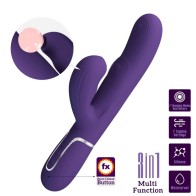 Pretty Love Perlita G-Spot Vibrator 3 in 1 Purple