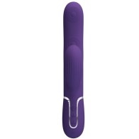 Pretty Love Perlita G-Spot Vibrator 3 in 1 Purple