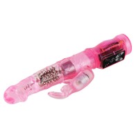 Baile Mini Rotating Rabbit Vibrator Super-Stimulator Pink