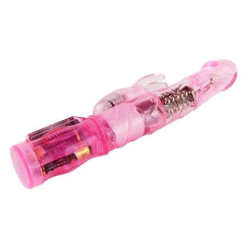 Baile Mini Rotating Rabbit Vibrator Super-Stimulator Pink