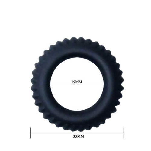 Baile Titan Cockring Negro 1.9 Cm