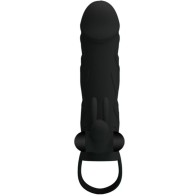 Pretty Love Silicone Sleeve with Vibration 14 cm