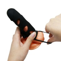 Pretty Love Silicone Sleeve with Vibration 14 cm