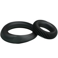 Baile Set of 2 Silicone Cock Rings