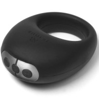 Mio Black Vibrating Ring for Enhanced Pleasure