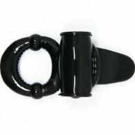 Baile Sweet Ring Textured Rabbit Vibrator for Couples