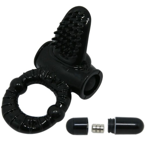 Baile Sweet Ring Textured Rabbit Vibrator for Couples