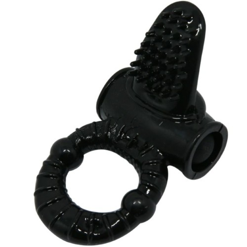 Baile Sweet Ring Textured Rabbit Vibrator for Couples