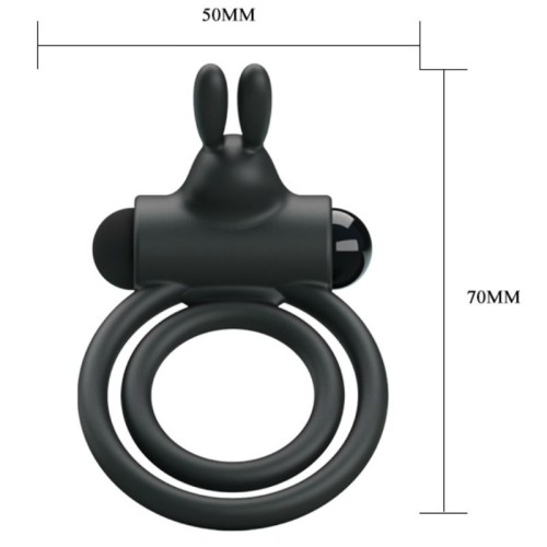 Osmond Silicone Vibrating Ring - Double Pleasure